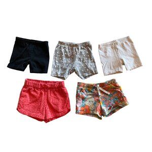 2T Carter’s and Cat & Jack Summer Tumble Shorts Bundle